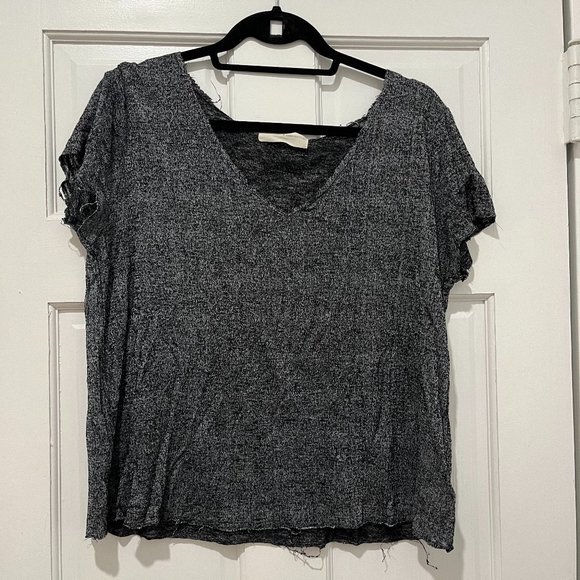 BDG Tops - BDG Grey Flowy Shirt